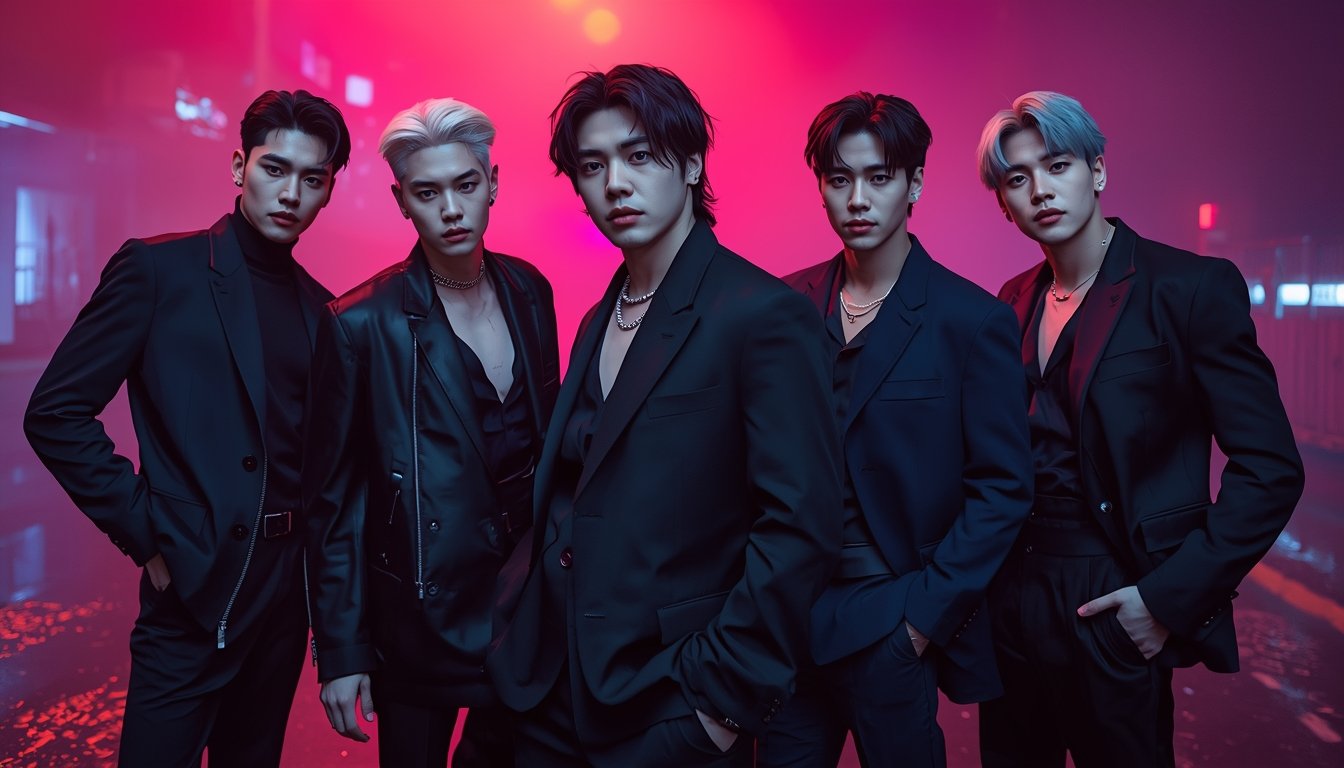 K-pop boy group 4
